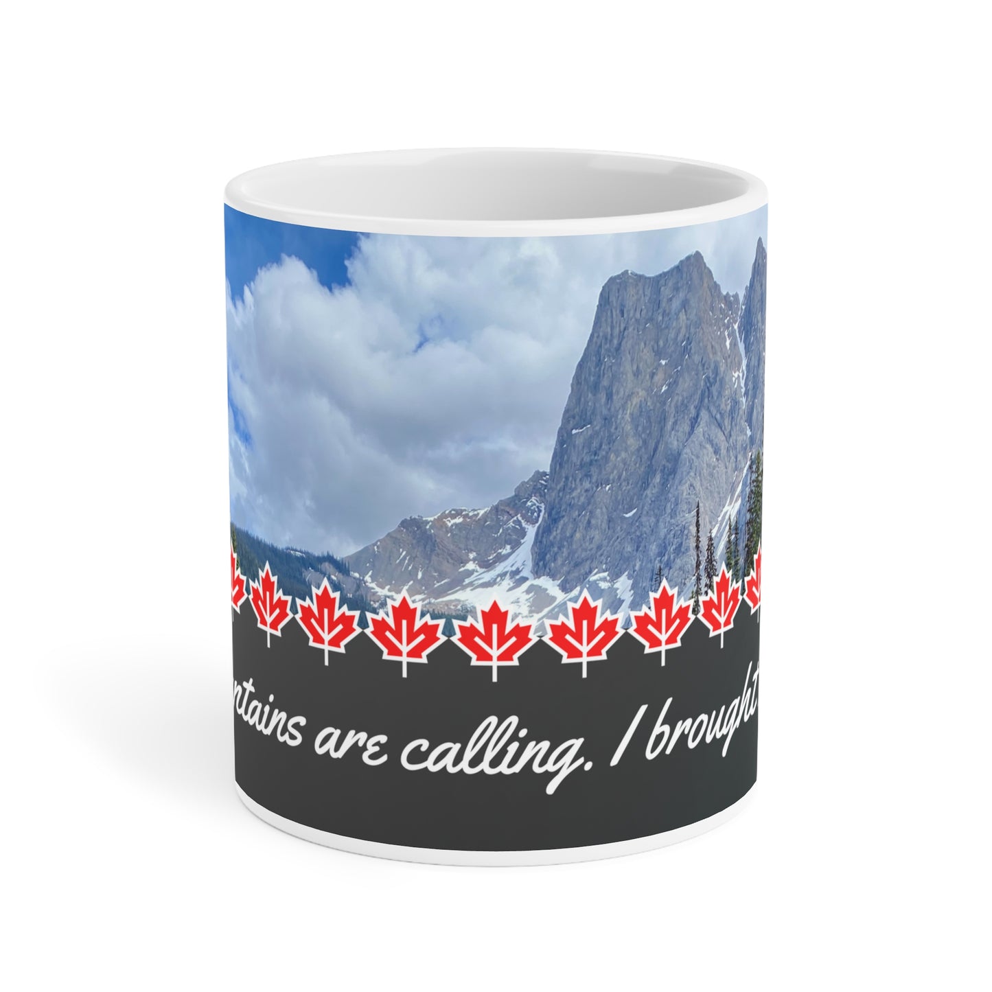 Ceramic Mugs Canadian mountain (11oz\15oz\20oz)