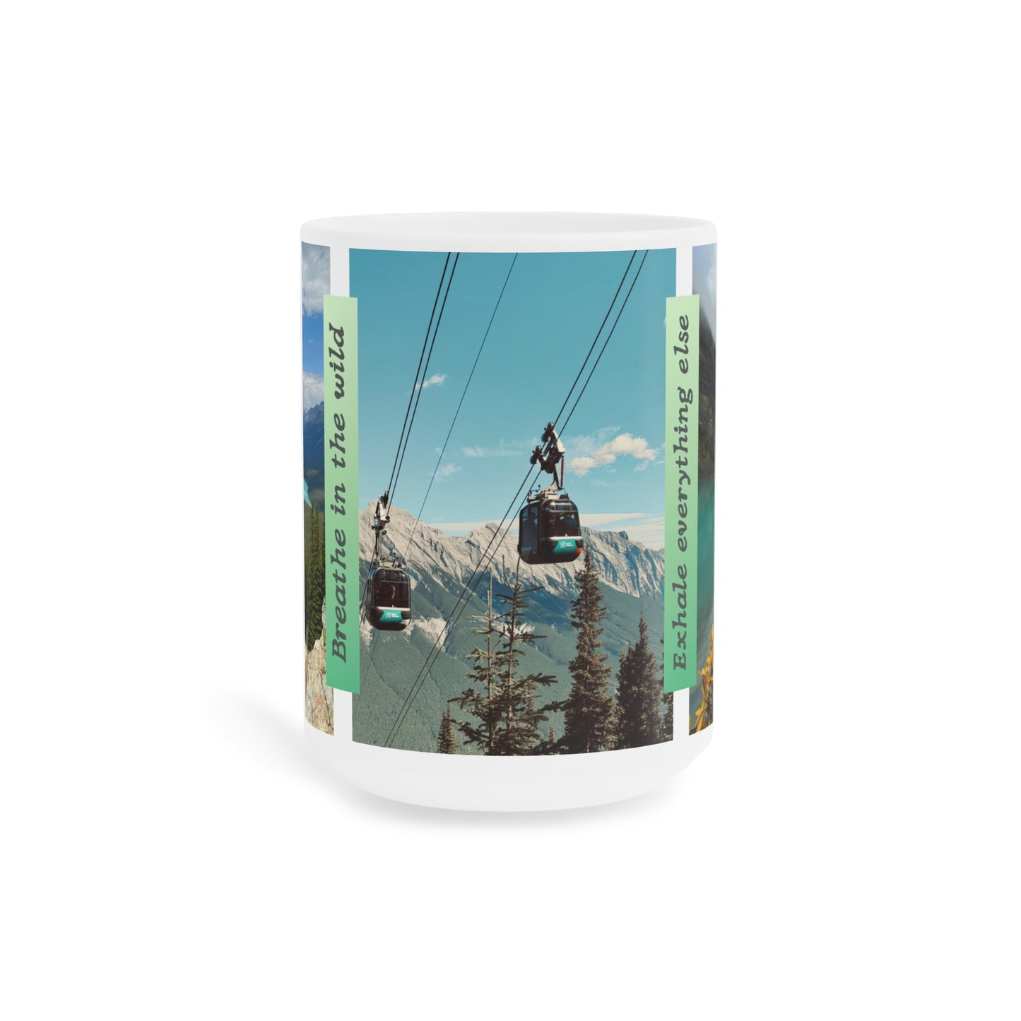 Ceramic Mugs Nature breath (11oz\15oz\20oz)