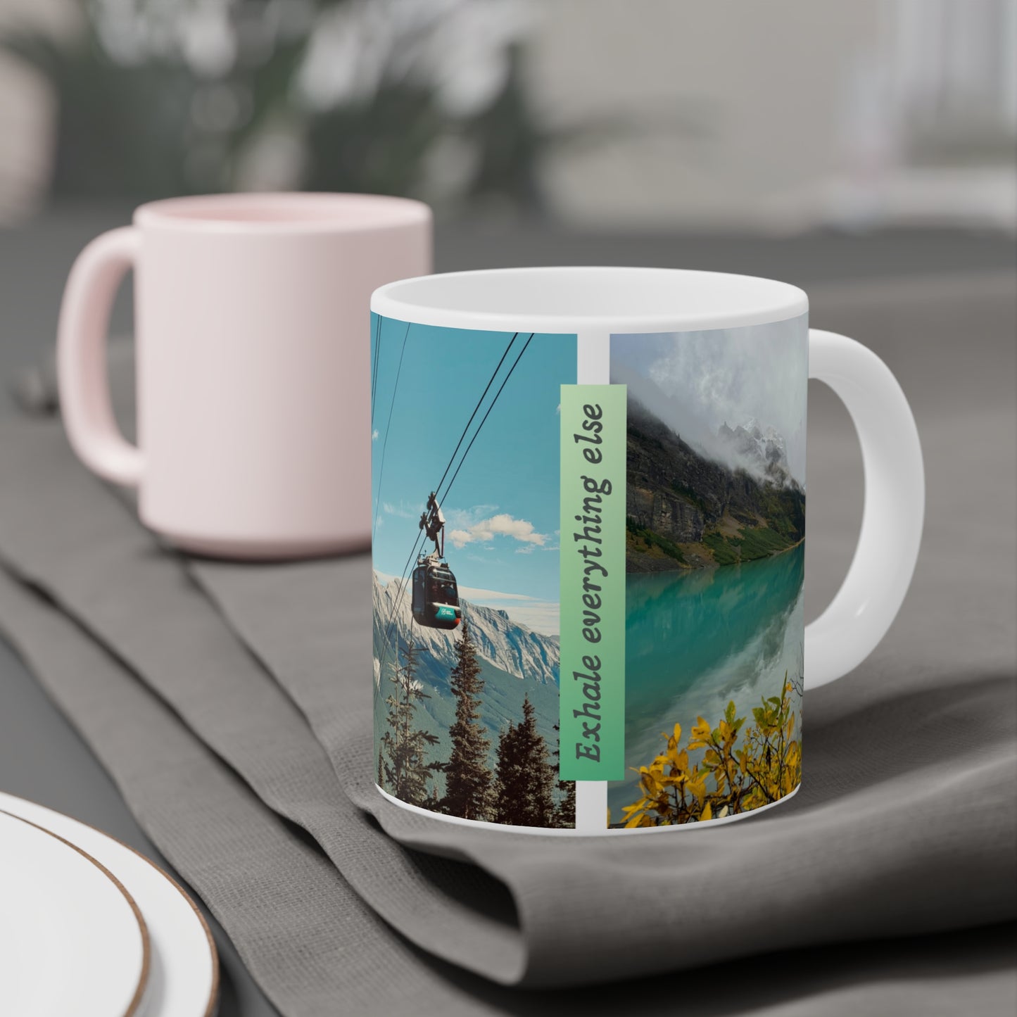 Ceramic Mugs Nature breath (11oz\15oz\20oz)