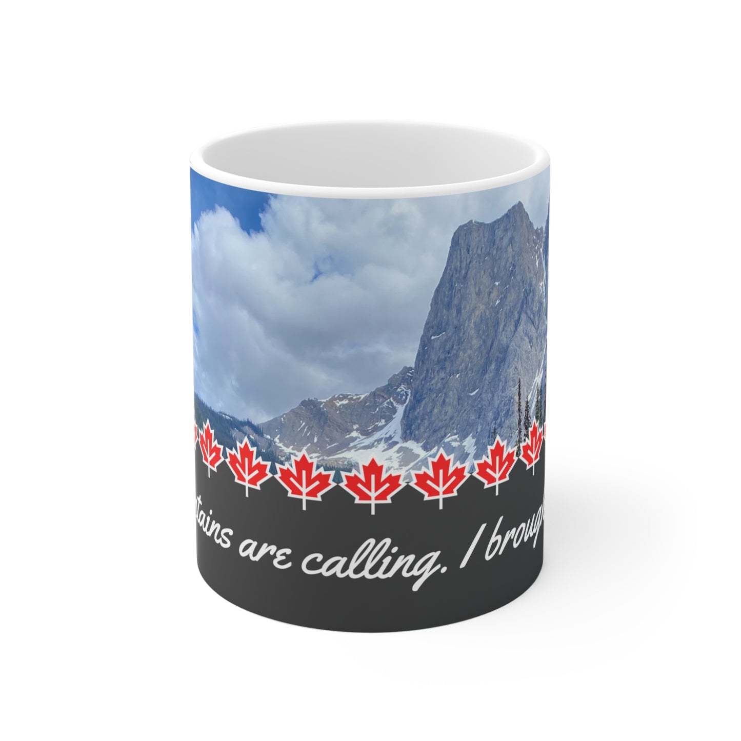Ceramic Mugs Canadian mountain (11oz\15oz\20oz)