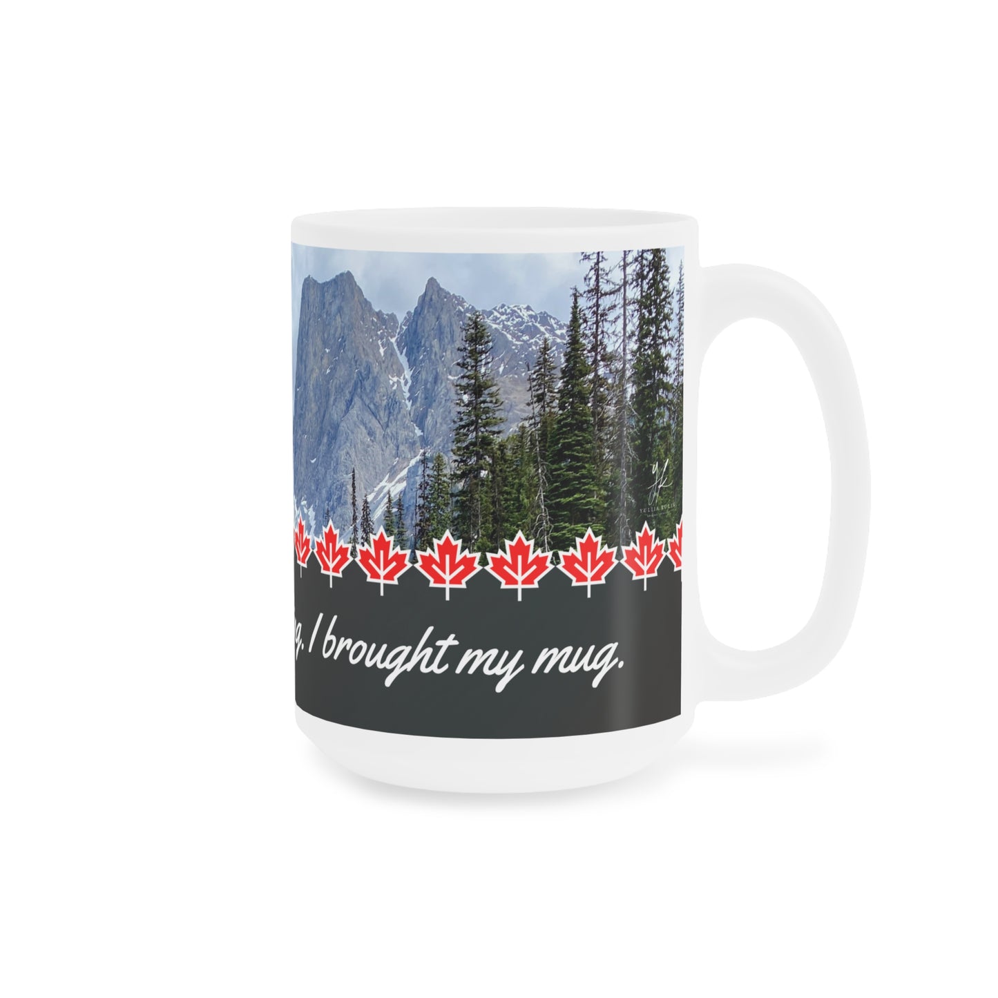 Ceramic Mugs Canadian mountain (11oz\15oz\20oz)