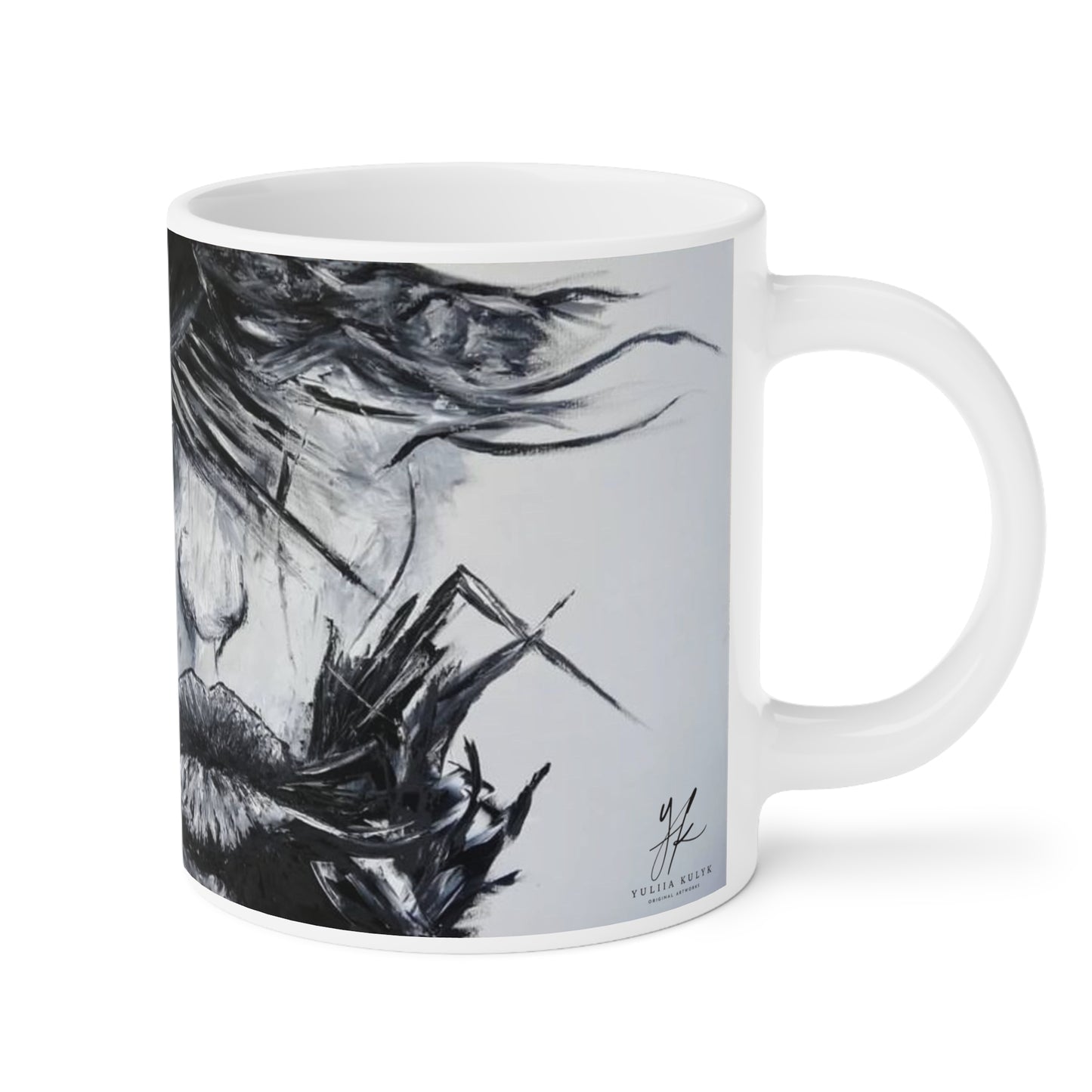Black Ceramic Mugs Unstoppable (11oz\15oz\20oz)