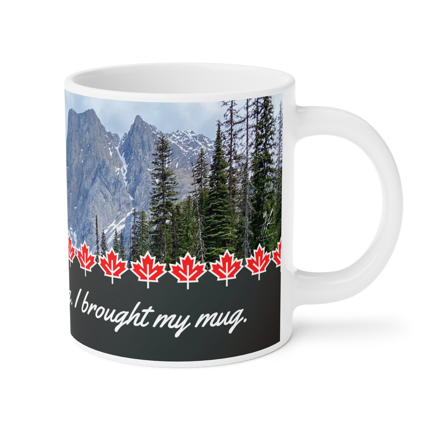 Ceramic Mugs Canadian mountain (11oz\15oz\20oz)