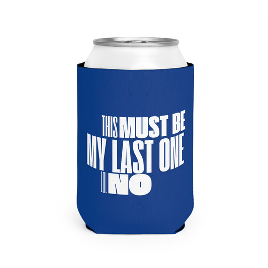 Blue Can Cooler Sleeve