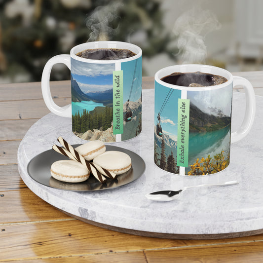 Ceramic Mugs Nature breath (11oz\15oz\20oz)