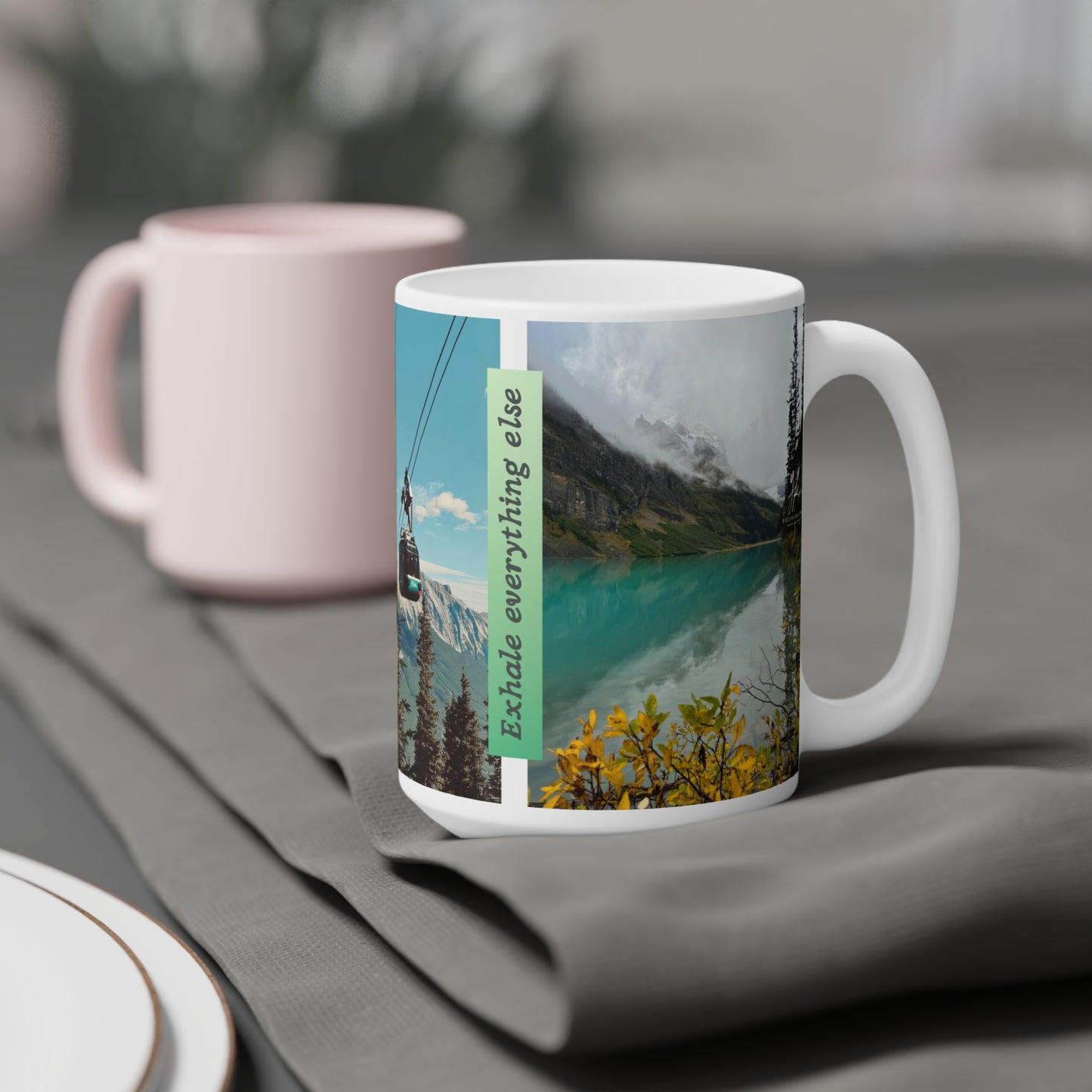 Ceramic Mugs Nature breath (11oz\15oz\20oz)