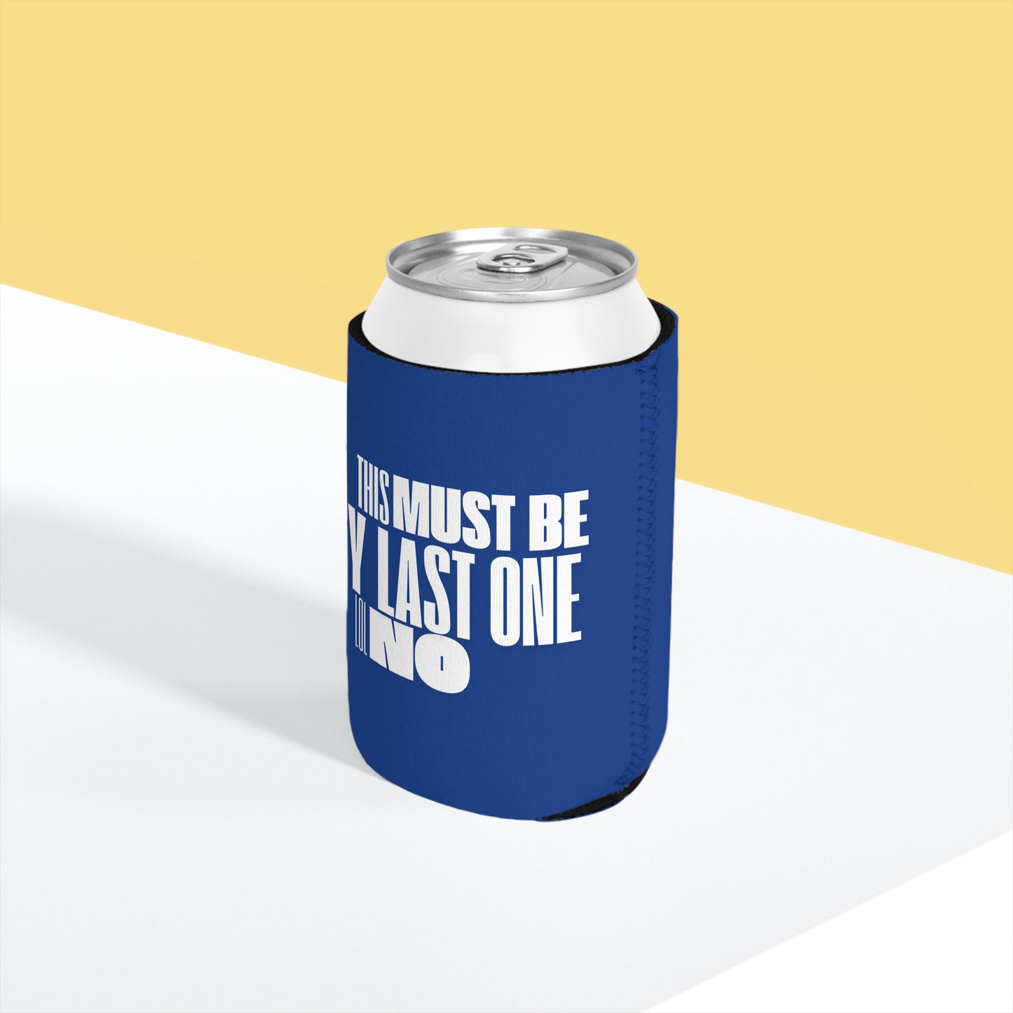 Blue Can Cooler Sleeve
