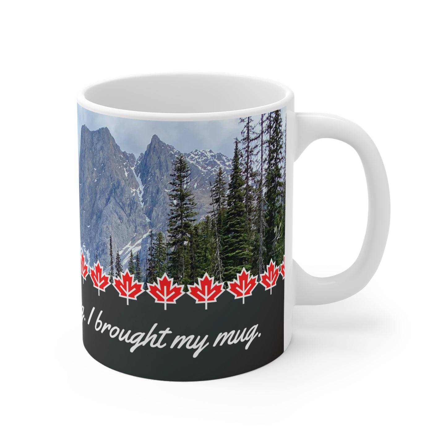 Ceramic Mugs Canadian mountain (11oz\15oz\20oz)